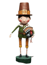 Lori Mitchell Figurines Palmer Pilgrim Thanksgiving Figurine by Lori Mitchell