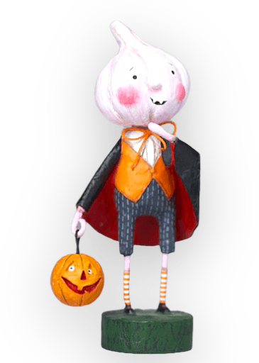 Lori Mitchell Figurines The Curse of Count Garlic Figurine by Lori Mitchell