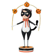 Lori Mitchell Figurines Toss a Jack Cat Halloween Figurine by Lori Mitchell *NEW FOR 2025*