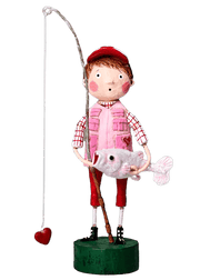 Lori Mitchell Figurines You're a Catch Valentine's Day Figurine by Lori Mitchell