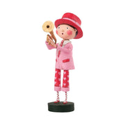 Lori Mitchell Lori Mitchell - Valentine's Day, Valentine's Day, Lori Mitchell 2024 Releases You Toot My Horn Valentine's Day Figurine by Lori Mitchell *NEW FOR 2025