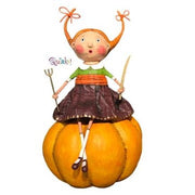 Lori Mitchell Seasonal & Holiday Decorations Prissy Pumpkin Eater Figurine by Lori Mitchell