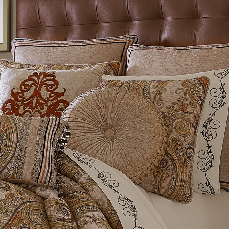 Luciana Tufted Round Decorative Throw Pillow