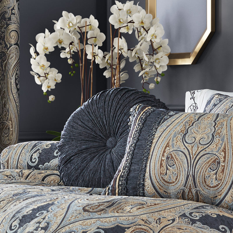 Luciana Tufted Round Decorative Throw Pillow