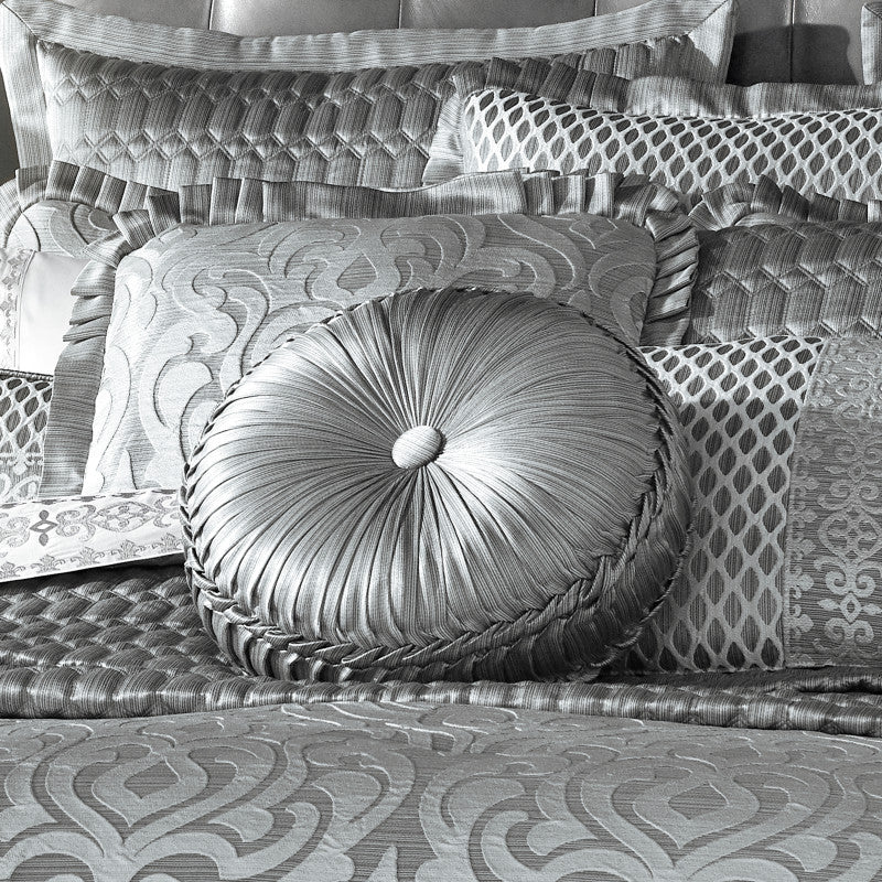 Luxembourg Tufted Round Decorative Throw Pillow