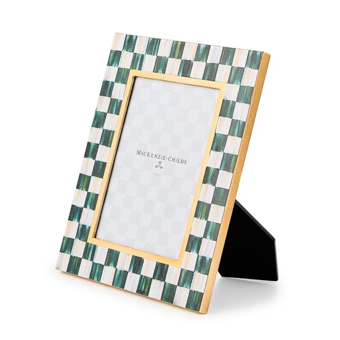 mack Picture Frames Mackenzie-Childs Courtly Check Lacquer 5" x 7" Frame