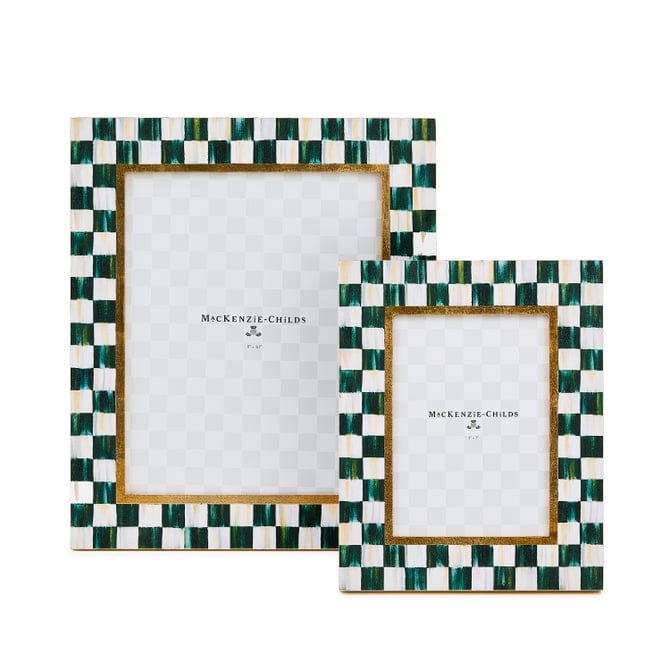 mack Picture Frames Mackenzie-Childs Courtly Check Lacquer 5" x 7" Frame