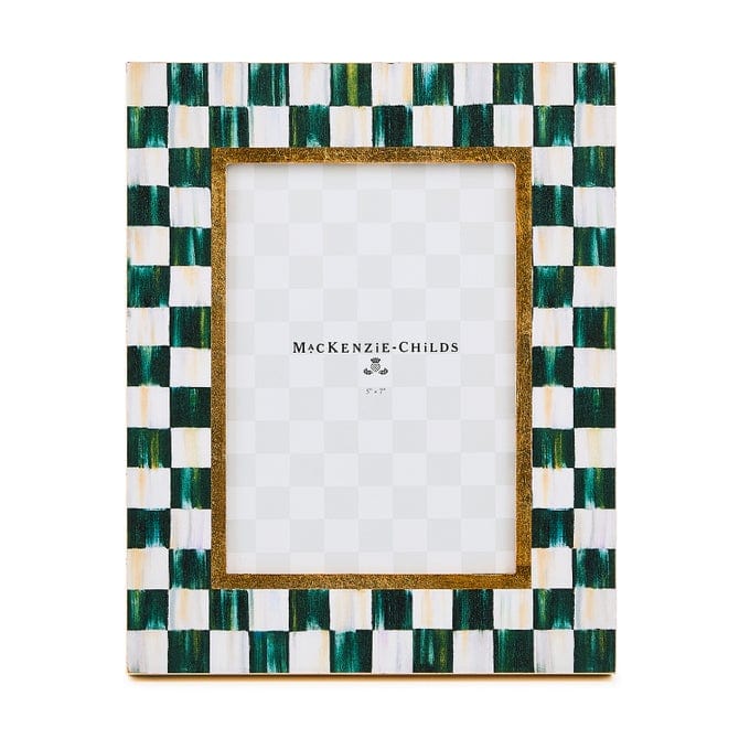 mack Picture Frames Mackenzie-Childs Courtly Check Lacquer 5" x 7" Frame