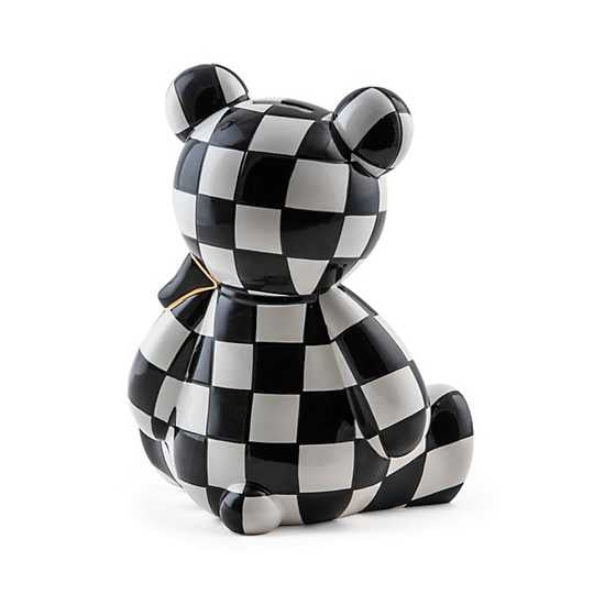 MacKenzie-Childs Accents Courtly Bear Bank