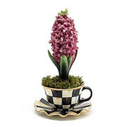 MacKenzie-Childs Accents Teacup Hyacinth