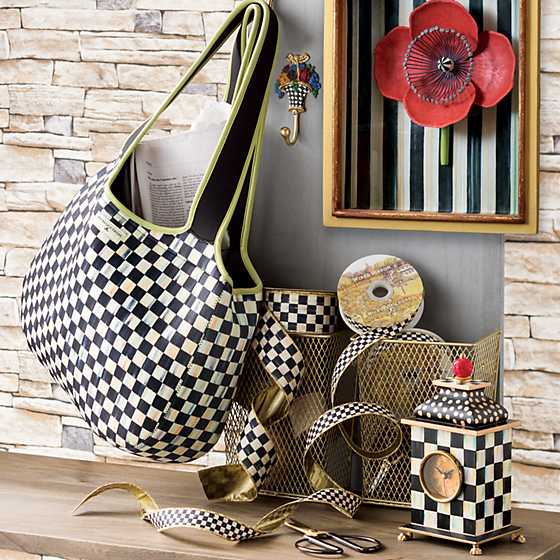 MacKenzie-Childs Accessories Mackenzie-Childs Courtly Check Carryall