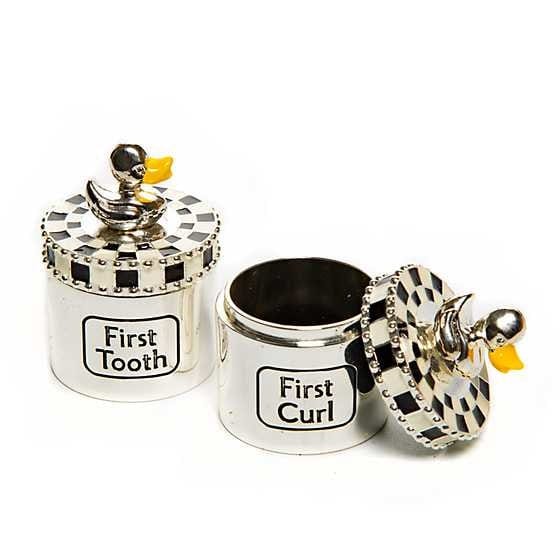 MacKenzie-Childs Baby Baby's First: Tooth & Curl Box
