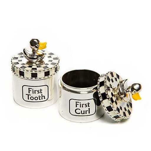 MacKenzie-Childs Baby Baby's First: Tooth & Curl Box