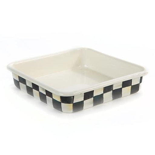 MacKenzie-Childs Baking Dishes Mackenzie-Childs Courtly Check Enamel Baking Pan - 8"