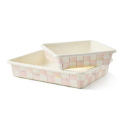 MacKenzie-Childs Baking Dishes Mackenzie-Childs Rosy Check 9" x 13" Baking Pan
