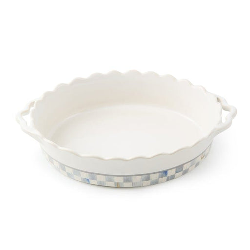 MacKenzie-Childs Baking Dishes Mackenzie-Childs  Sterling Check Everyday Medium Oval Baker