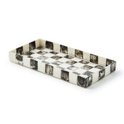 MacKenzie-Childs Bath Accessories Courtly Check Capiz Vanity Tray