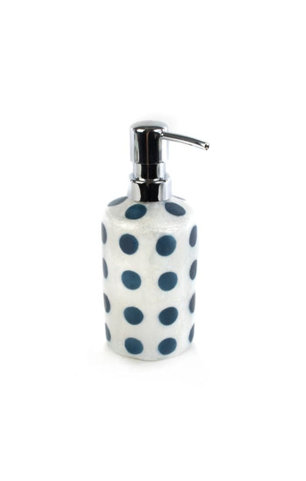 MacKenzie-Childs Bath Royal Dot Pump Dispenser