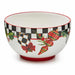 MacKenzie-Childs Bowl Deck the Halls Breakfast Bowls, Set of 4