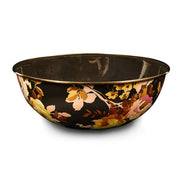 MacKenzie-Childs Bowl Mackenzie-Childs Wild Rose Brown Extra Large Everyday Bowl