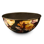 MacKenzie-Childs Bowl Mackenzie-Childs Wild Rose Brown Large Everyday Bowl