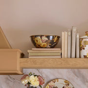 MacKenzie-Childs Bowl Mackenzie-Childs Wild Rose Brown Medium Everyday Bowl