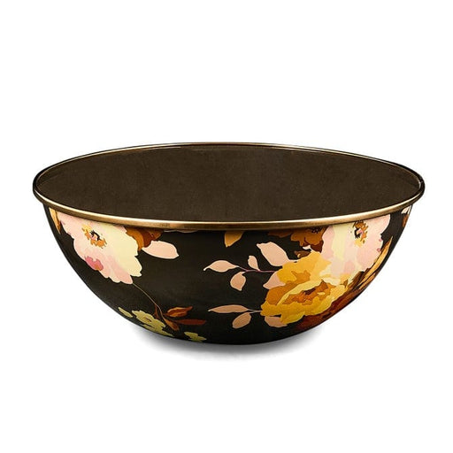 MacKenzie-Childs Bowl Mackenzie-Childs Wild Rose Brown Medium Everyday Bowl
