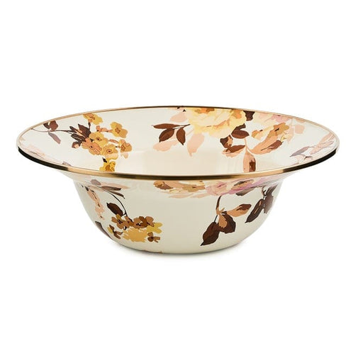 MacKenzie-Childs Bowl Mackenzie-Childs Wild Rose White Serving Bowl