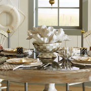 MacKenzie-Childs Bowl Mocha Check Everything Bowl