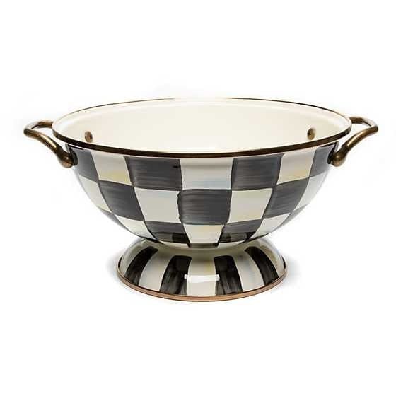 MacKenzie-Childs Bowls Courtly Check Enamel Almost Everything Bowl