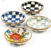 MacKenzie-Childs Bowls Courtly Check Enamel Dipping Bowl