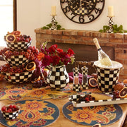 MacKenzie-Childs Bowls Courtly Check Enamel Everyday Bowl - Large