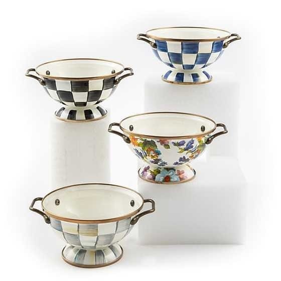 MacKenzie-Childs Bowls Courtly Check Enamel Simply Anything Bowl