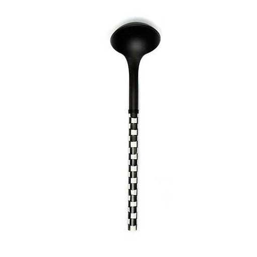 MacKenzie-Childs Bowls courtly check ladle - black