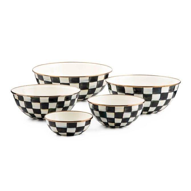 MacKenzie-Childs Bowls Mackenzie-Childs Courtly Check Small Everyday Bowl