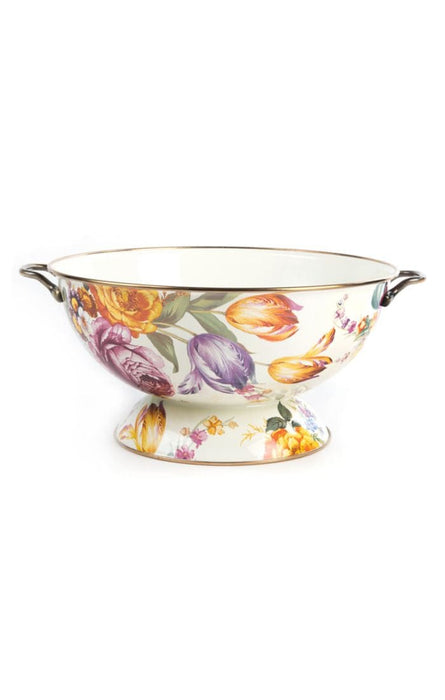 MacKenzie-Childs Bowls Mackenzie-Childs Flower Market Everything Bowl - White