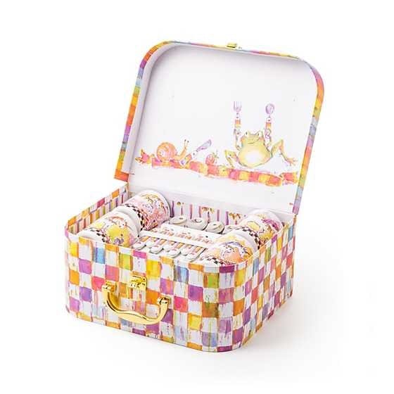 MacKenzie-Childs Bowls Magical Unicorn Picnic Set