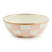 MacKenzie-Childs Bowls Rosy Check Enamel Everyday Bowl