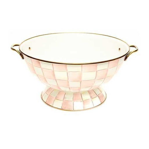 MacKenzie-Childs Bowls Rosy Check Everything Bowl