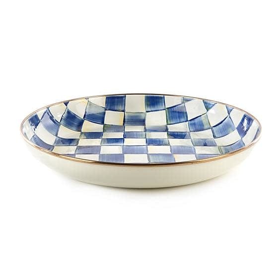 MacKenzie-Childs Bowls Royal Check Abundant Bowl