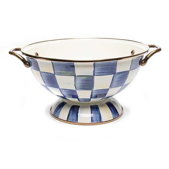 MacKenzie-Childs Bowls Royal Check Enamel Almost Everything Bowl