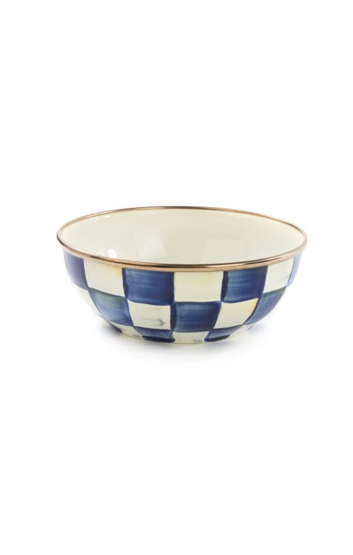 MacKenzie-Childs Bowls Royal Check Everyday Bowl