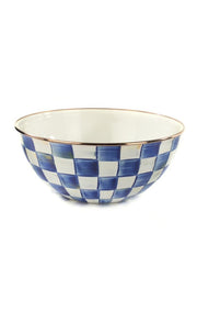MacKenzie-Childs Bowls Royal Check Everyday Bowl - large