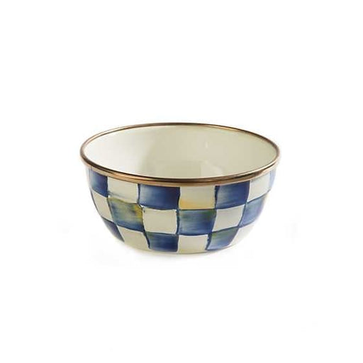 MacKenzie-Childs Bowls Royal Check Pinch Bowl