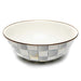 MacKenzie-Childs Bowls Sterling Check Enamel Everyday Bowl - Extra Large