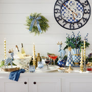 MacKenzie-Childs Bowls Sterling Check Enamel Everything Bowl