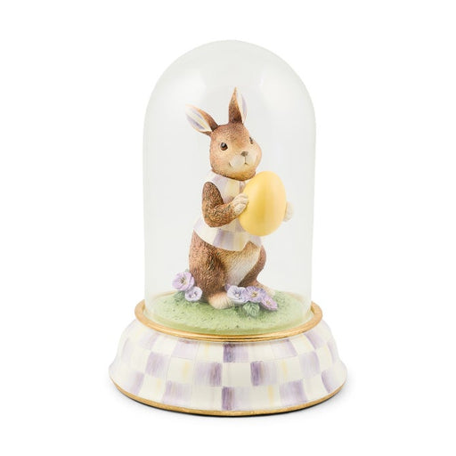 MacKenzie-Childs Bunnies & Rabbits Pansy Party Bunny Cloche