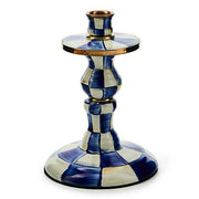 MacKenzie-Childs candle holder Royal Check Small Candlestick