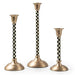 MacKenzie-Childs Candle Holders Courtly Check Large Candlestick