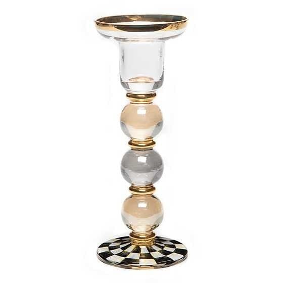 MacKenzie-Childs Candle Holders Courtly Check Sphere Candlestick - Large